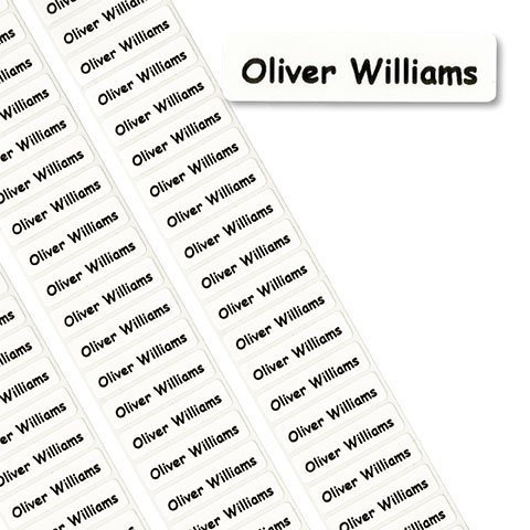 Nametape Express - Peel & Stick Printed Property Name Labels/Tapes/Tags School (150)