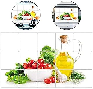Oilproof Removable DIY Fruit & Vegetables Wall Stickers Wall Decal Art Decor Self