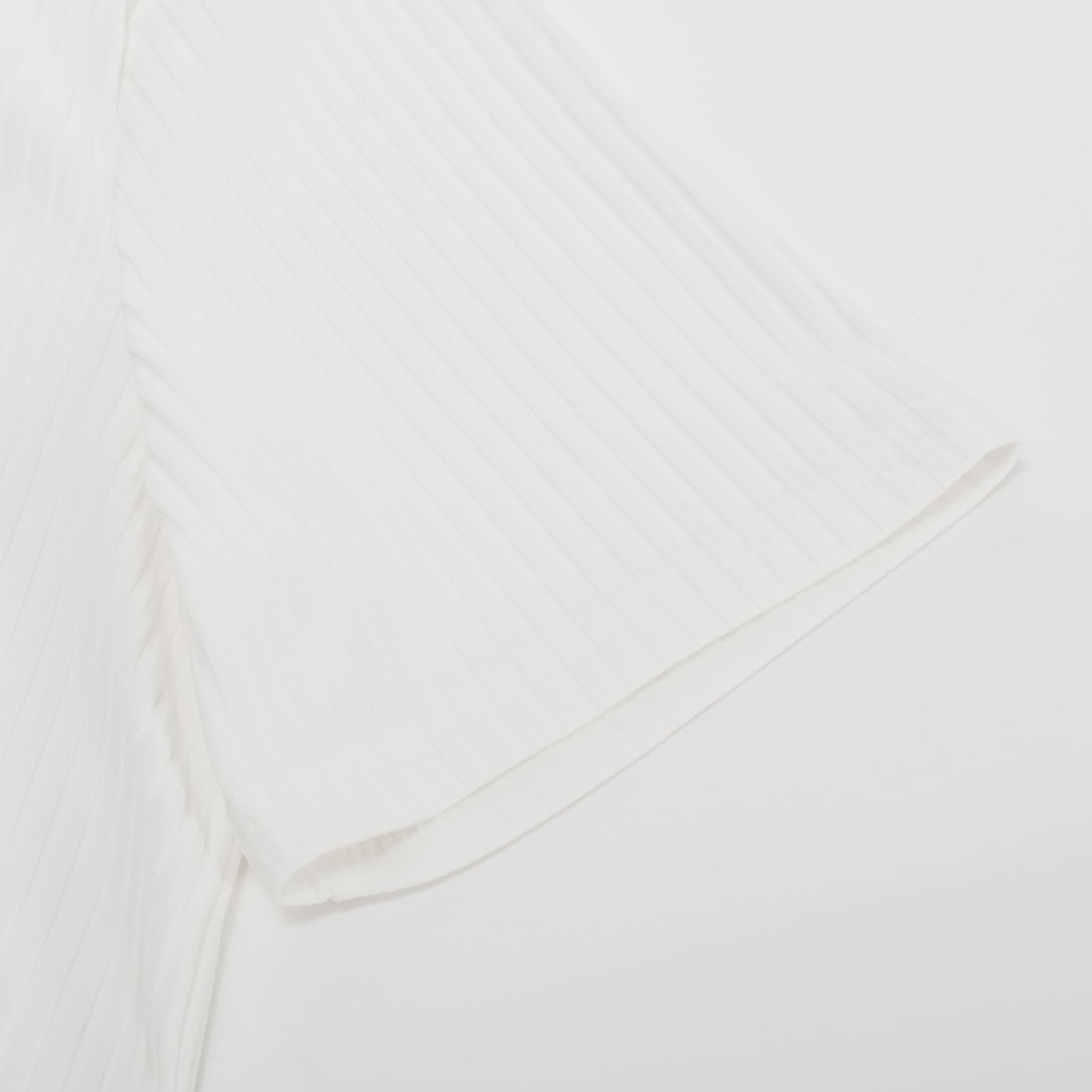 PJ PAUL JONES Polo de manga corta con textura para hombre, casual, sin arrugas, tejido elástico, para golf