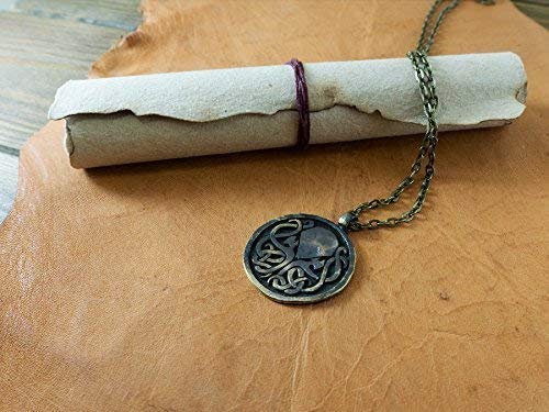 Handcrafted-HP-Lovecraft-Cthulhu-Octopus-Necklace-Pendant-Jewelry-Amulet-Made-Solid-Brass-Casting-Necklace-for-Men-and-Women