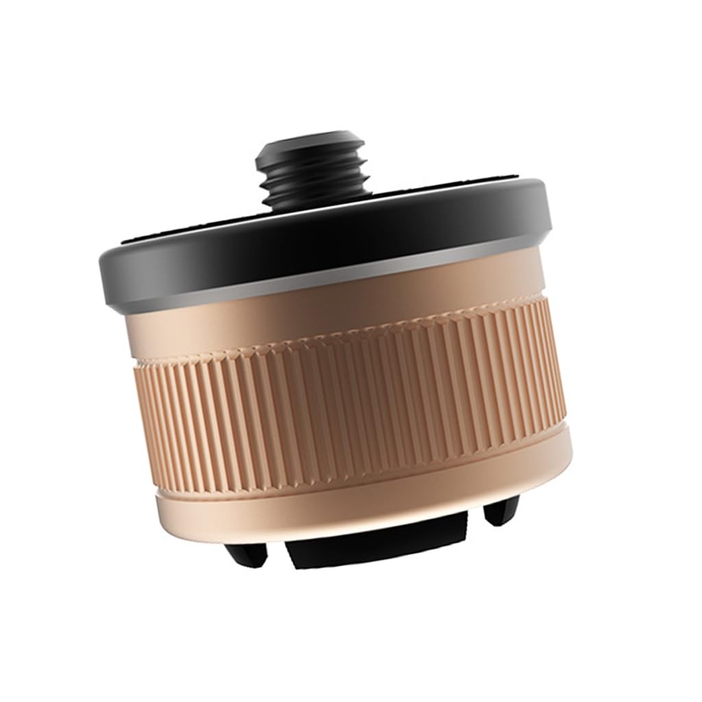 Elnwnnkc 17Mm Ball Head To 1/4Inch Male Screw Adapter Threaded Connector for Camera Tripod Smartphone