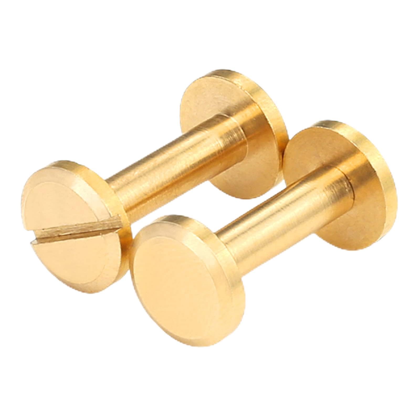 Tsophreniq Gold Screwdriver Set Leather Fastener Flat For Head Copper Washers Leather Fastener Setter Tool Kit
