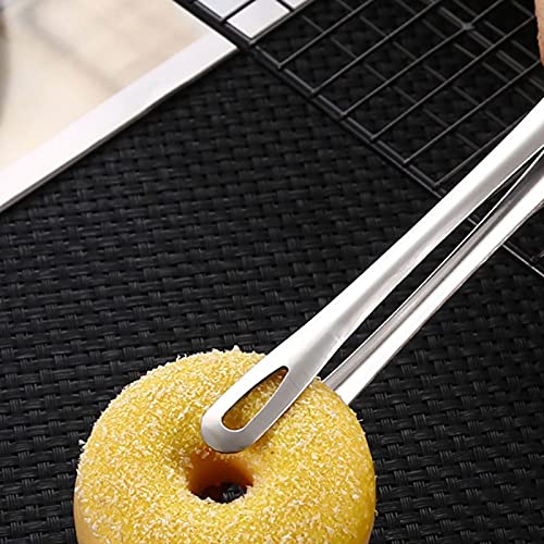 Szczypce kuchenne Szczypce kuchenne ze stali nierdzewnej, do smażenia, gotowania, chleba, rozmiar: 250 * 12 mm, nieprzywierające