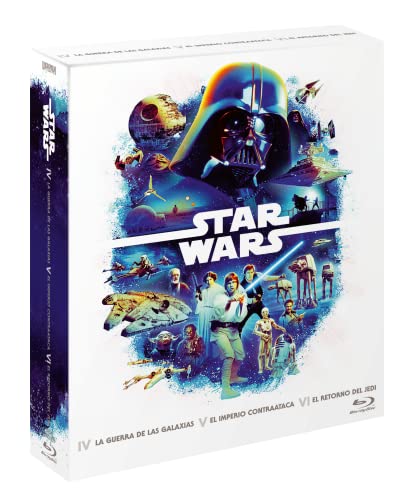 Miniatura 3 de Star Wars Episodios 4-6 (Blu-ray + Blu-ray Extras) (6 discos) (Ediciones remasterizadas): La Guerra de las Galaxias, El Imperio Contraataca, El Retorno del Jedi