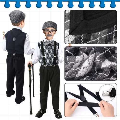Disfraz de Abuelo para Niños CONGRU Talla Mediana miniatura 4