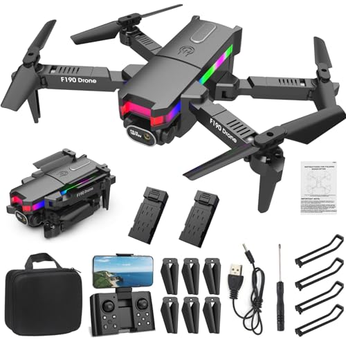 4K FPV Foldable Drone with Dual Camera