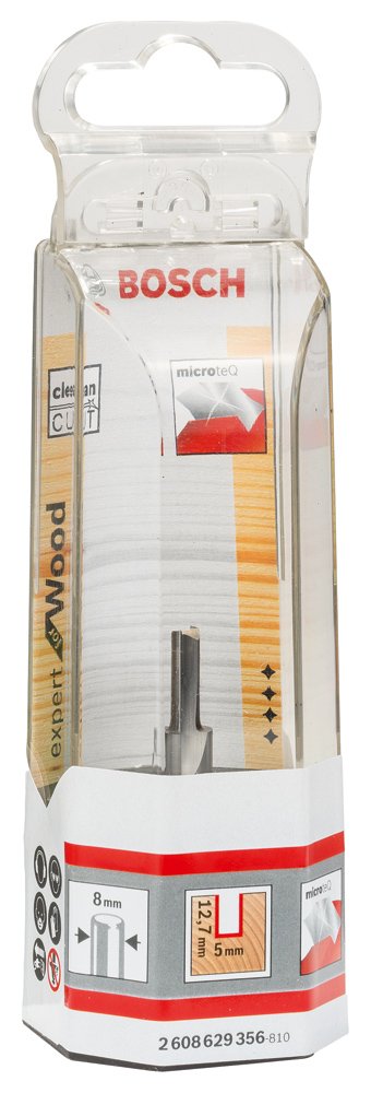 Bosch Accessories Professional Vollhartmetall-Nutfräser (für Holz  