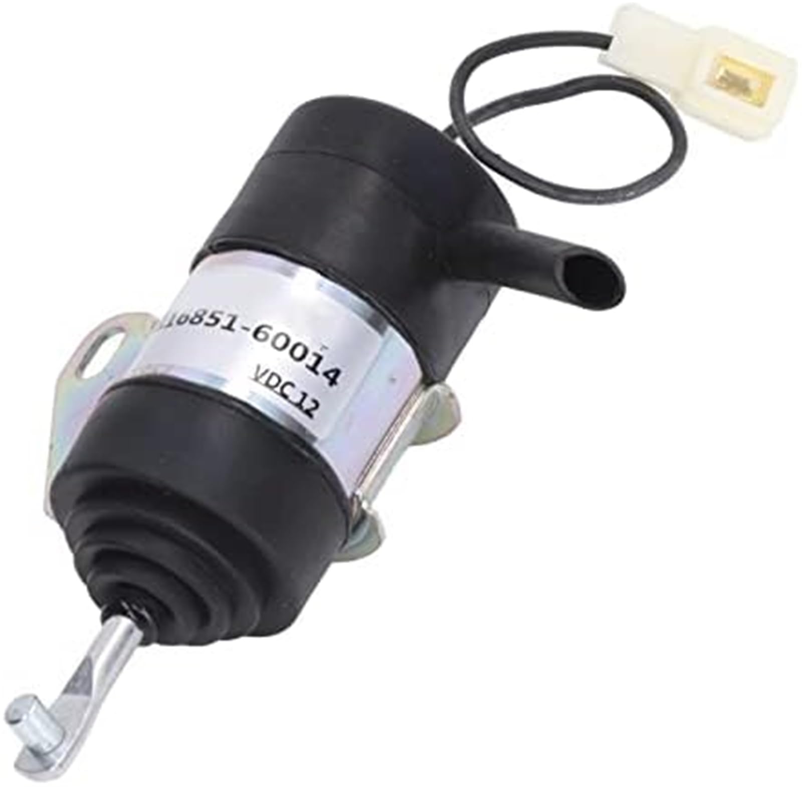 Solenoide de combustible de la máquina Solenoide de parada de apagado de combustible 16851 60014 de repuesto, para Kubota BX2230D RTV900R RTV900T B7410D BX1500D BX1800D