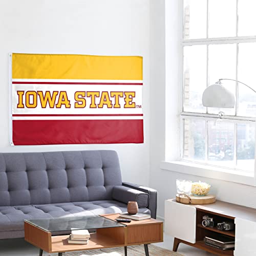 Bandera de Iowa State Cyclones de 3x5 pies ideal para decorar tu jardín o terraza 6