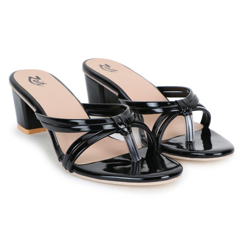 ZAIF women fancy block heel footwear stylish sandal (72) (B0CHYJ6QNX) Amazon Price History, Amazon Price Tracker