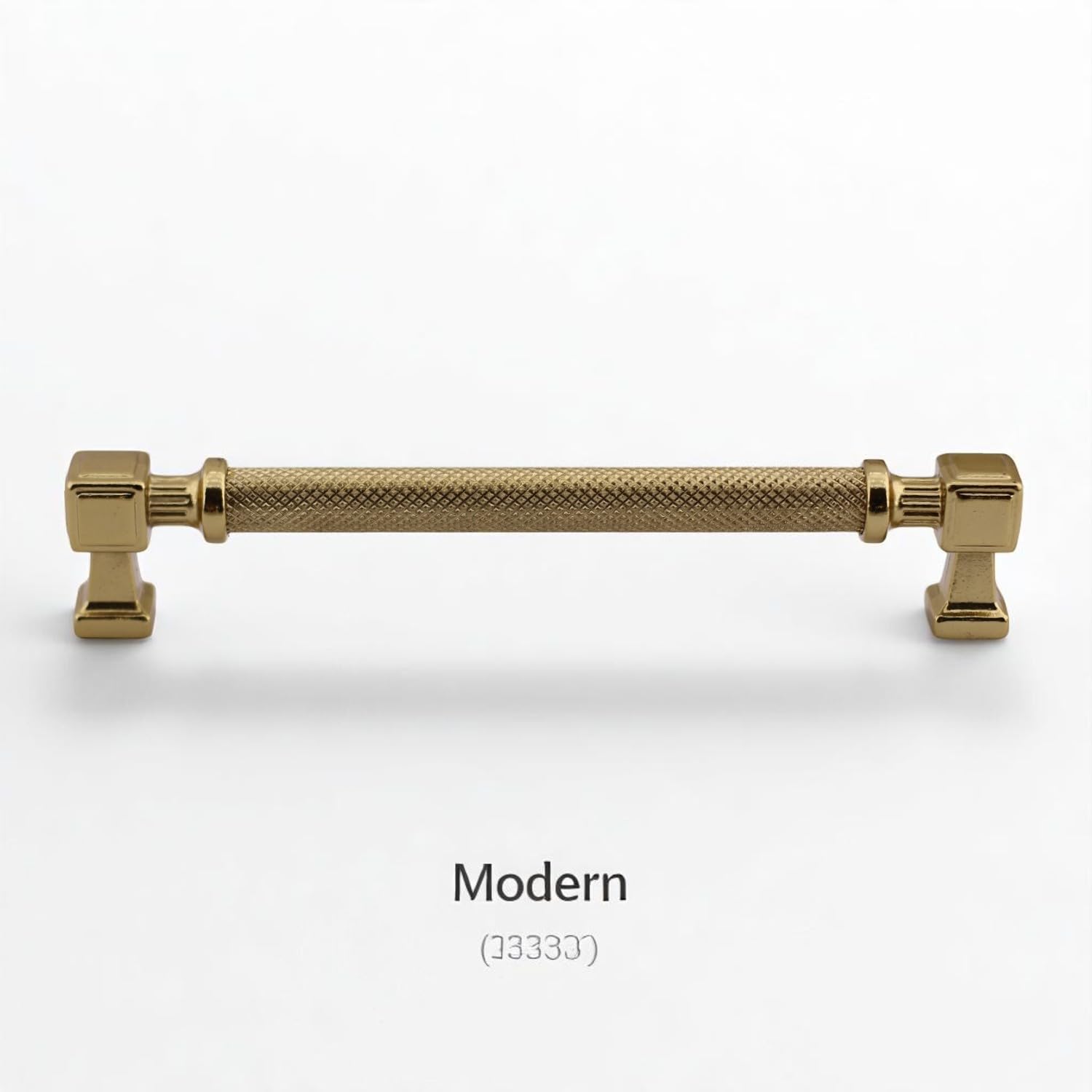 Grip Desenli Gold Altın Metal Kulp 192 mm Mobilya Çekmece Mutfak Dolabı Dolap Modern Kapak Kulpları