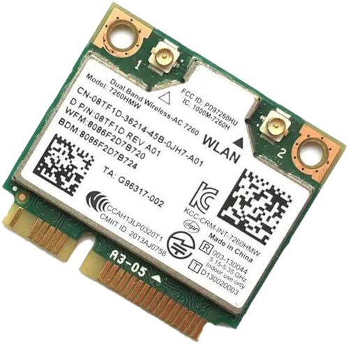 Tarjeta de red Wireless-AC 7260 para solucionar internet lento y desconexiones Wi-Fi 2