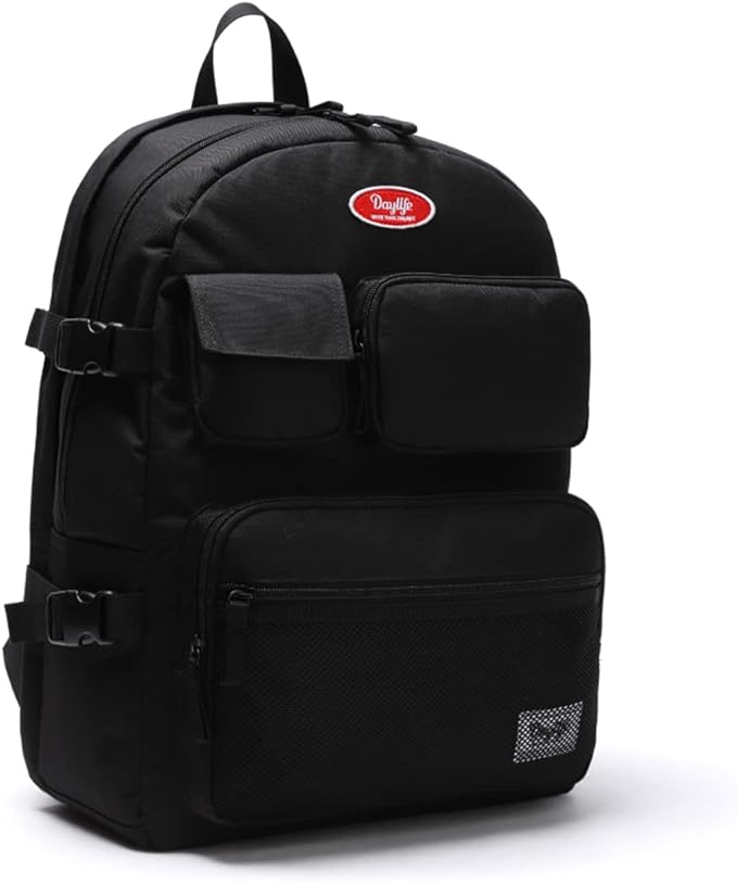 Amazon.co.jp [デーライフ] マルチポットバッグパックDAYLIFE MULTI POCKET BACKPACKブラック