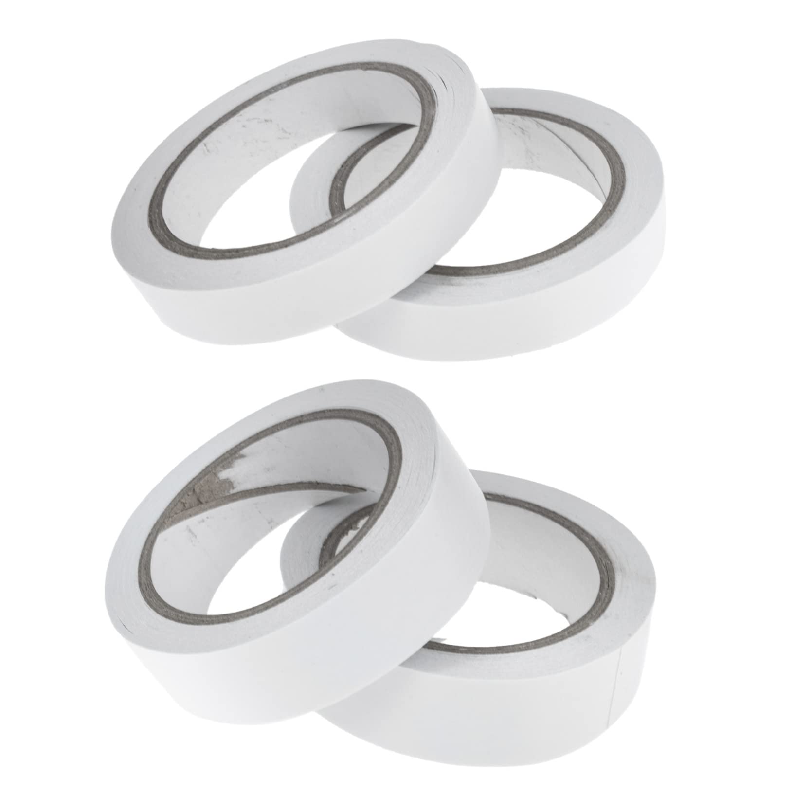 TEHAUX 20rollos Cinta Doble Cara De Alta Adhesión Para Manualidades y Cinta Resistente Para Decoración y Montaje