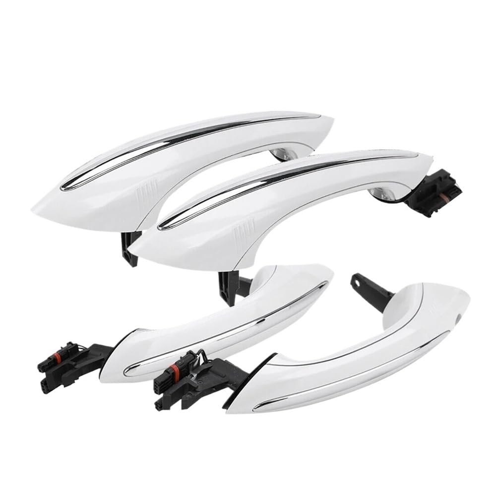 Poignée de porte blanc extérieur confort pour BMW F10 F11 F07 F06 F12 F01 OEM 51217231931