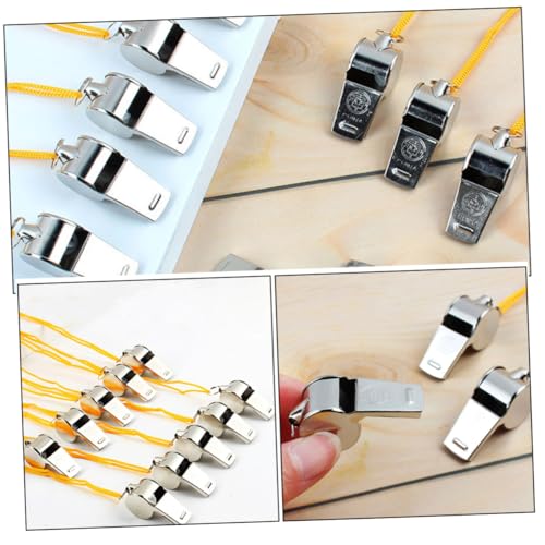 BESPORTBLE 24 silbatos para entrenadores con cordón miniatura 3