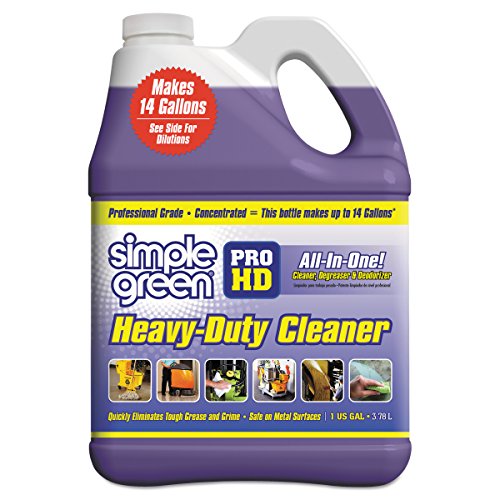 Simple Green 13421 Pro HD Heavy-Duty Cleaner, Unscented, 1 gal Bottle (Case of 4)