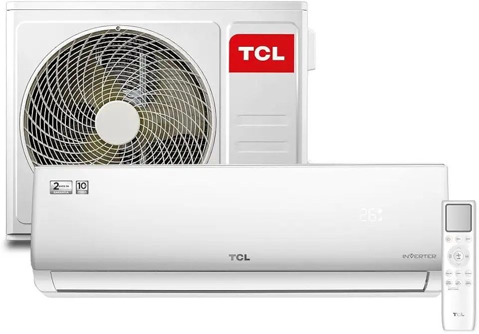 TCL Ar Condicionado Split Inverter TCL 34.000 Btus Elite Quente e Frio TAC-34CHSG2-INV – 220 Volts
