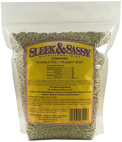 Comida fortificada para conejos y cobayas 4 lbs miniatura 4