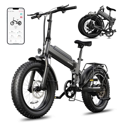 TST Folding Electric Bike for Adults, 1500W Peak Motor Ebike