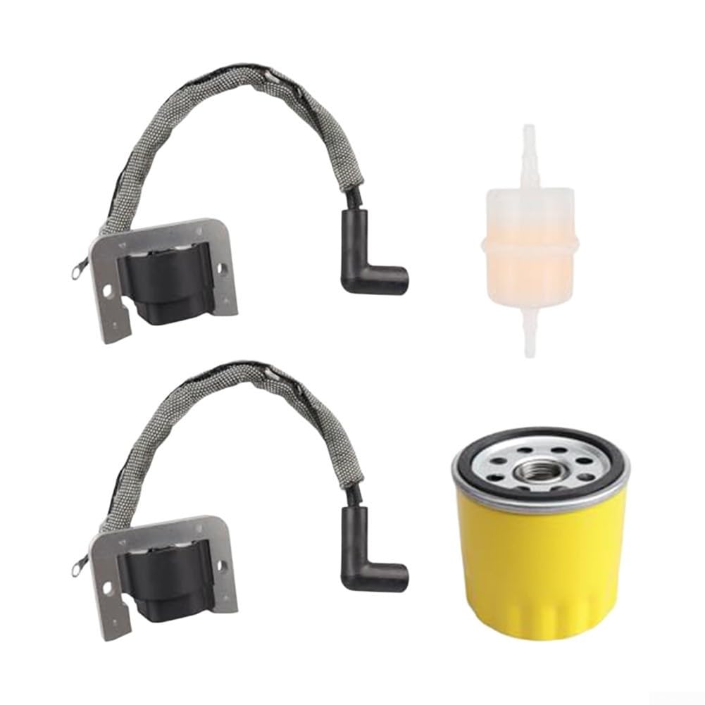 Kit di 2 bobine di accensione di ricambio per motori CV742 CH742 XT675 XT775, compatibile con 24584176S 24584109S 2458493S, componente elettrico per trattori da giardino