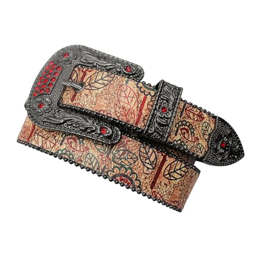 Ceinture graffiti en cuir : l'accessoire rétro pour vos soirées