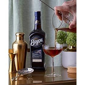 Bayou Reserve Rum 70cl, 40% ABV, Handcrafted, Pot-distilled, Gluten Free Rum, Made in Louisiana, USA – Bayou
