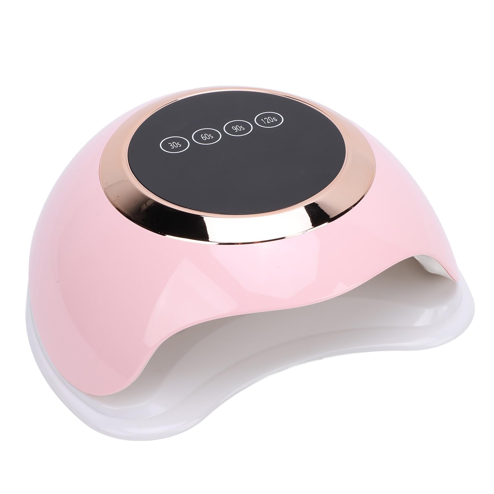 LED Nail Lamp, Multifunctional Smart Sensor Nail Curing Lamp, 4 Timer Settings, Large Power Fast Drying Portable Nail Dryer with 30Pcs Lamp Chips for Home and Nail Salon (US