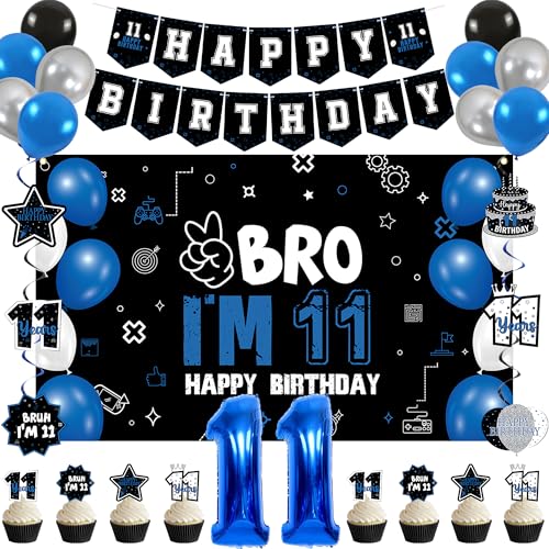 11th Birthday Decorations for Boys