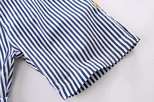 Image of LittleSpring Boys Summer 2piece Outfits Short Sleeve T-Shirt and Shorts Set