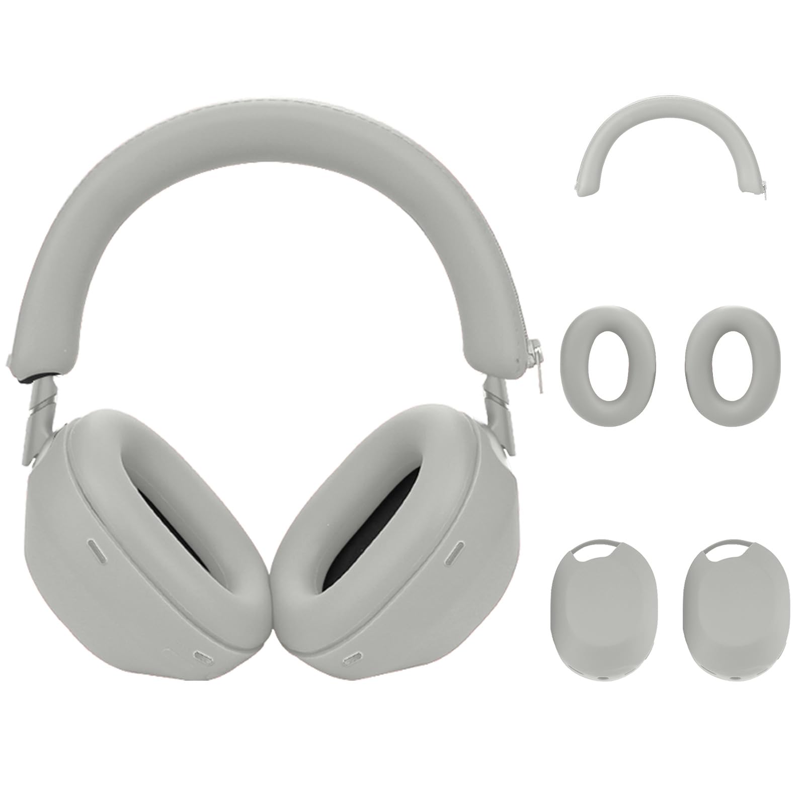 WH-1000XM6 イヤーパッド欠品　最安値のため値下げ不可 Amazon | ソニー(SONY) WH-1000XM6 対応イヤーカップ カバー +