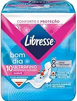 Libresse, Absorvente Ultrafino Bom dia 10 unidades