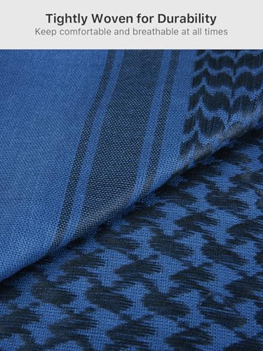 Image of FREE SOLDIER Scarf Military Shemagh Tactical Desert Keffiyeh Head Neck Scarf Arab Wrap with Tassel for Men Women