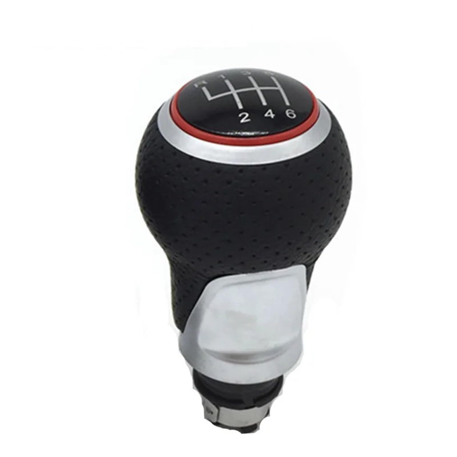 Jsyalmslw Red 6-Speed Performance Gear Knob For A4 S4 B8 8K For A5 8T For Q5 8R S Line 2007-2015