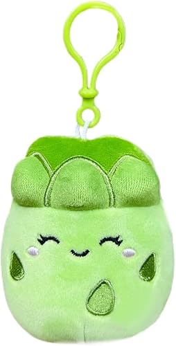 Miniatura 31 de Squishmallow Oficial Kellytoy Food Squad - Animal de peluche suave coleccionable (Celia naranja, 8 pulgadas) Naranja,Amelie Leche Rosa Fresa,Anara