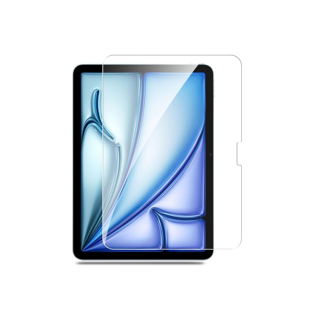 WE Vetro temperato tablet Apple iPad Air 11" 2024 - Pellicola di protezione anti-graffio - 9H - Anti-bolle d'aria - ultra resistente - compatibile con iPad Air 10.9" (generat)