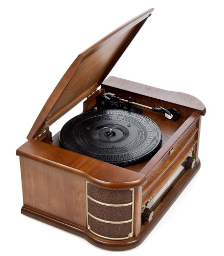 Dual NR Chaîne rétro Marron avec Radio Ondes Courtes et Moyennes, Lecteur CD-RW, MP3, Cassette, USB, Aux-in avec Tourne… - Les Beatles, Paul McCartney, John Lennon, RIngo Starr, George Harrison Dual NR Chaîne rétro Marron avec Radio Ondes Courtes et Moyennes, Lecteur CD-RW, MP3, Cassette, USB, Aux-in avec Tourne… – Image 6