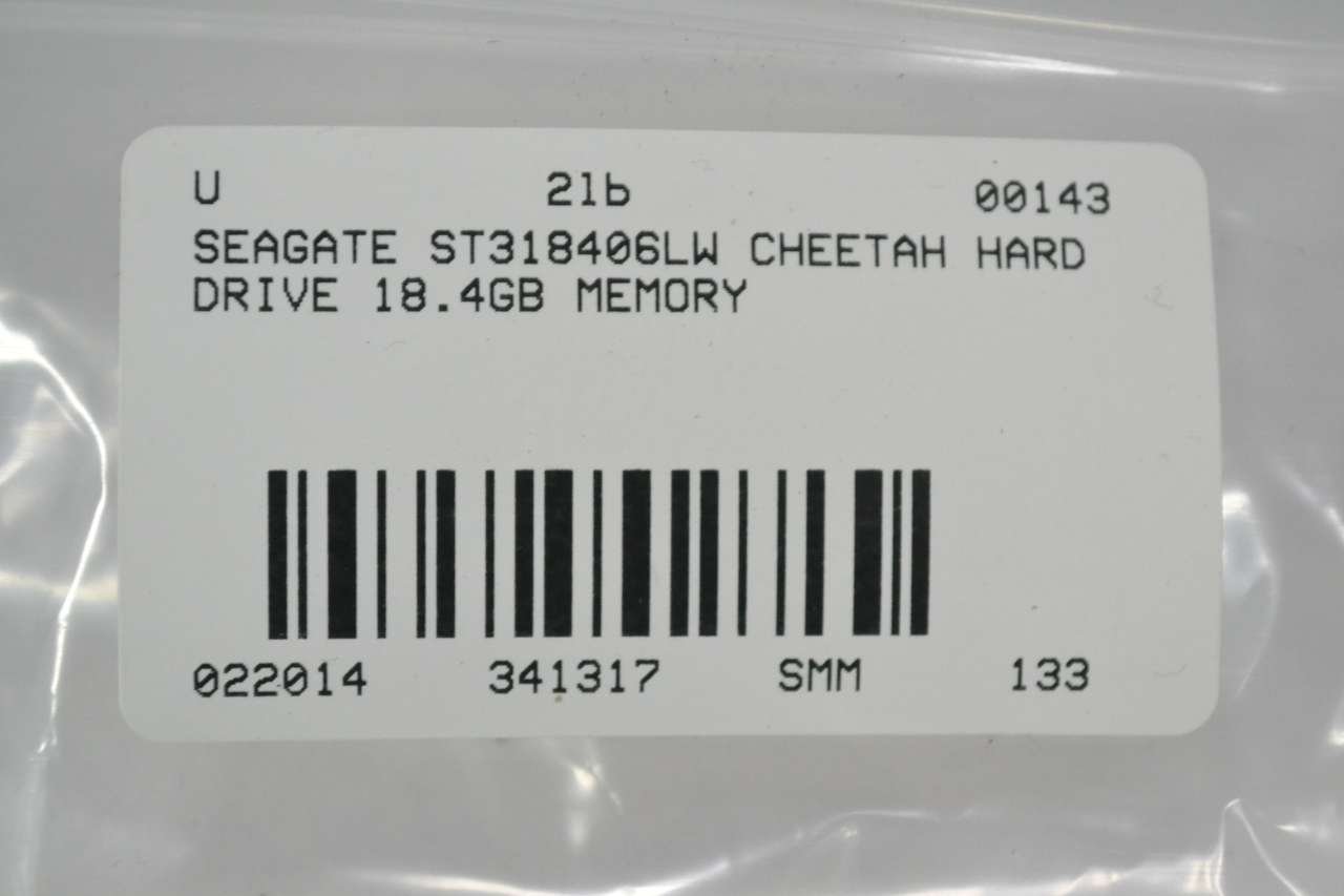 Amazon.com: SEAGATE ST318406LW CHEETAH HARD DRIVE 18.4GB B341317