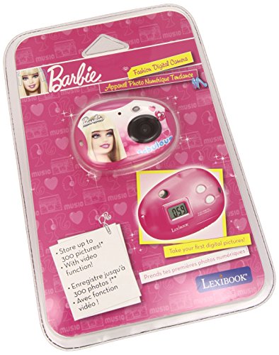 Preisvergleich Produktbild Lexibook DJ015BB - Barbie Digitalkamera, 300K Pixel