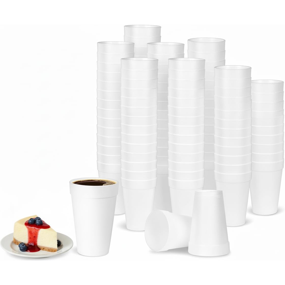 Pantryware Essentials 12 oz Foam Cups