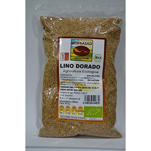 Lino Dorado 500 Grs Ecológico Sin Gluten ni Lactosa