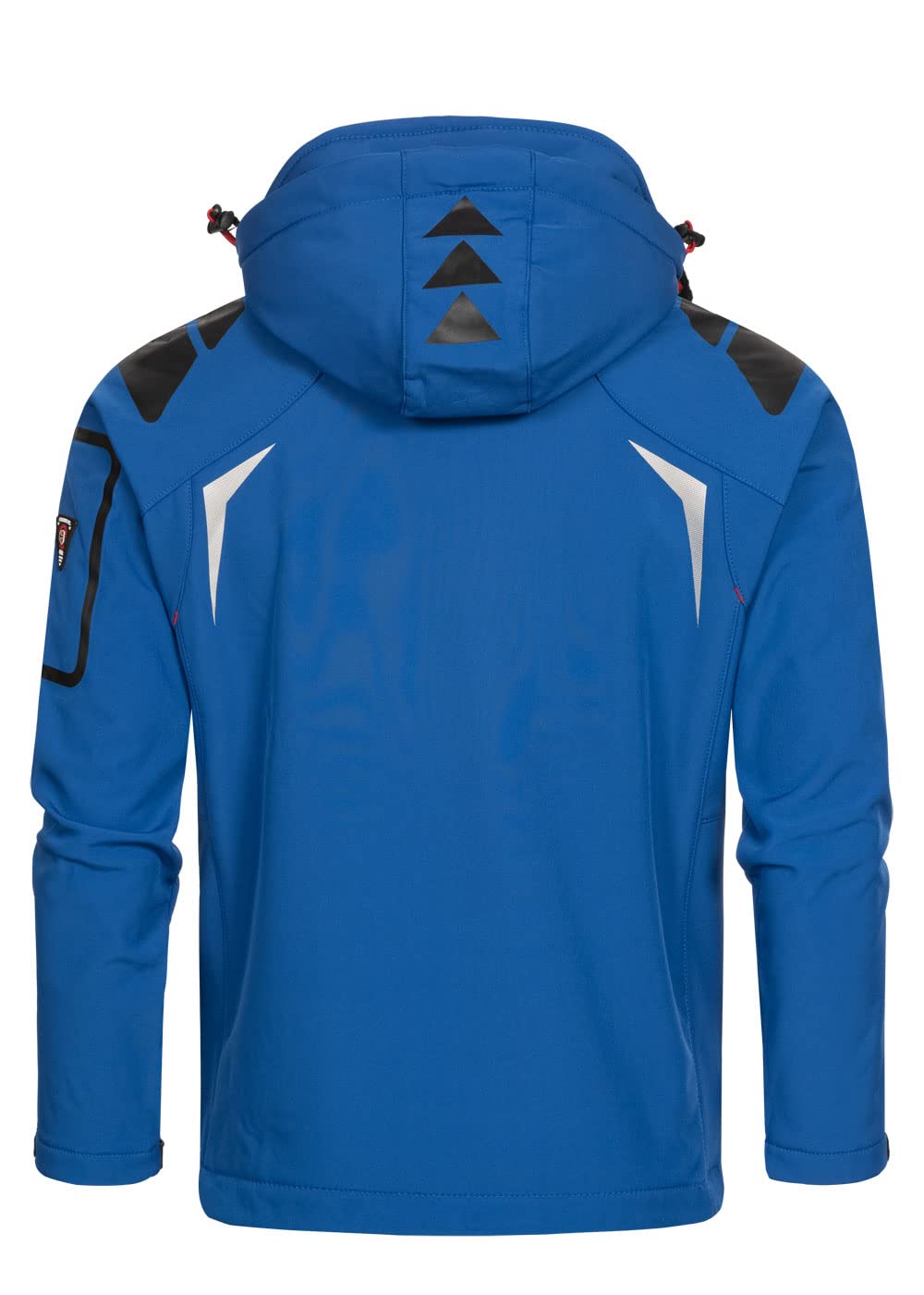 Geographical Norway Techno Men Distribrands - Chaqueta Softshell Impermeable Hombres - Capucha Hombre Transpirable Exteriores - Chaqueta Invierno Viento