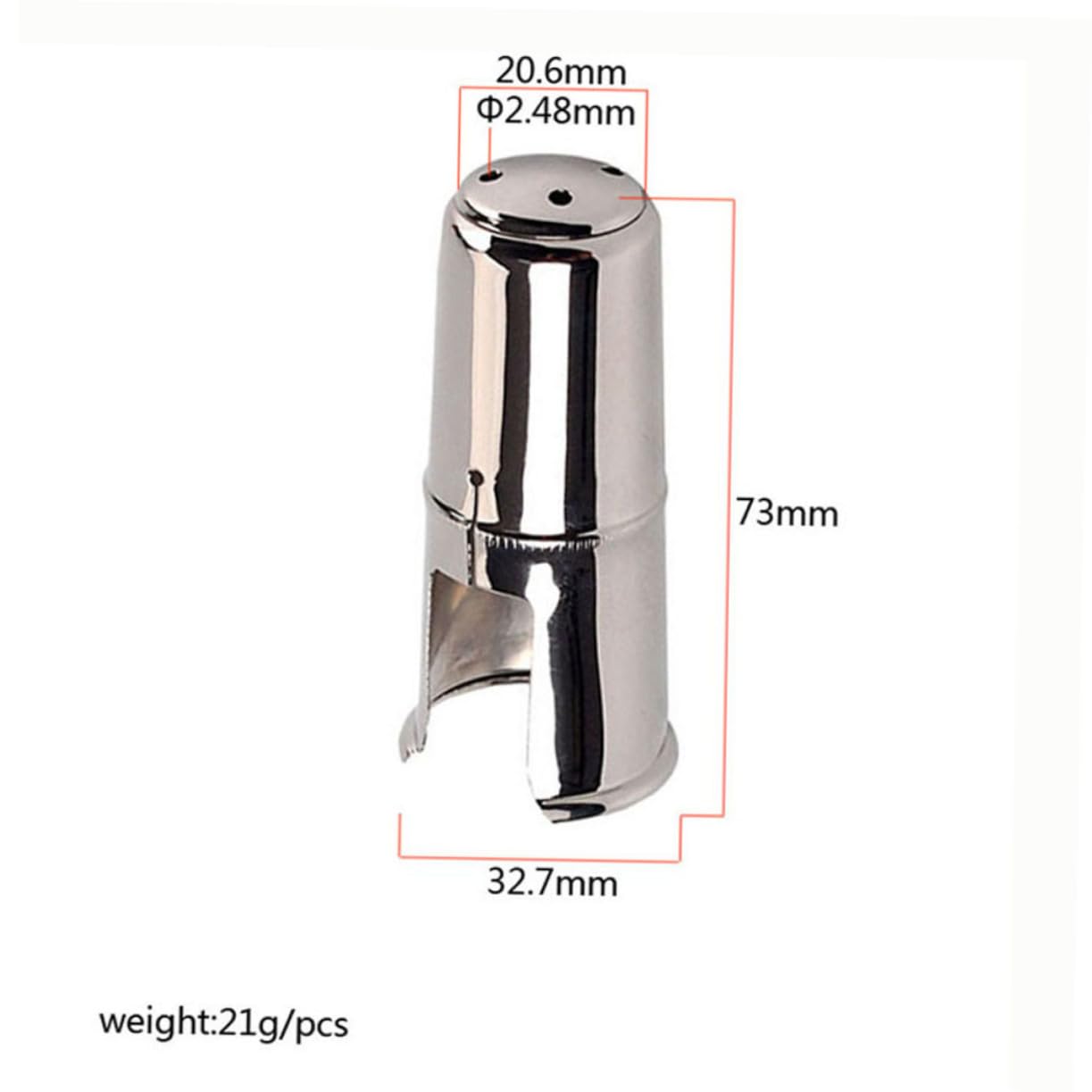 Amazon.com: Totority Pcs Metal Protective Cap for Mouthpiece