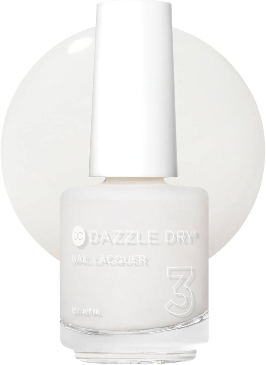 Nail Lacquer, Step 3 – Breathe Free (0.5 fl oz) | A Milky Soft Marshmallow Nude · Sheer · Cream Finish · Quick-Dry