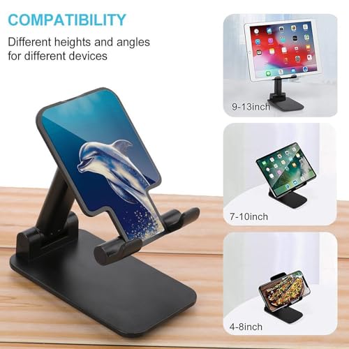 Support de téléphone pliable dauphin pour bureau réglable - 3