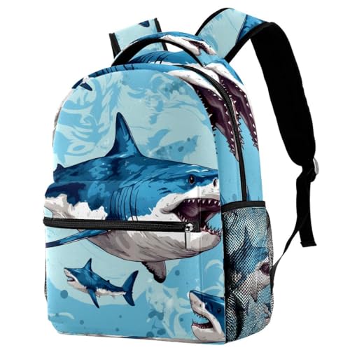 Sac à dos voyage requin enfant pour les vacances et sorties scolaires