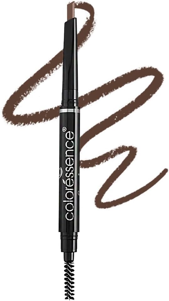 2-IN-1 Expert Eyebrow Pencil, Brown, 0.25gm | Brow Definer with Shaping Spoolie | Long Lasting | Matte Finish