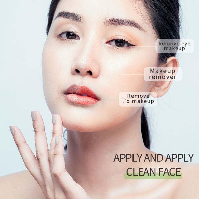 Image of Deep Cleansing Face Wipes, 60 Pcs, Avocado, Men & Women