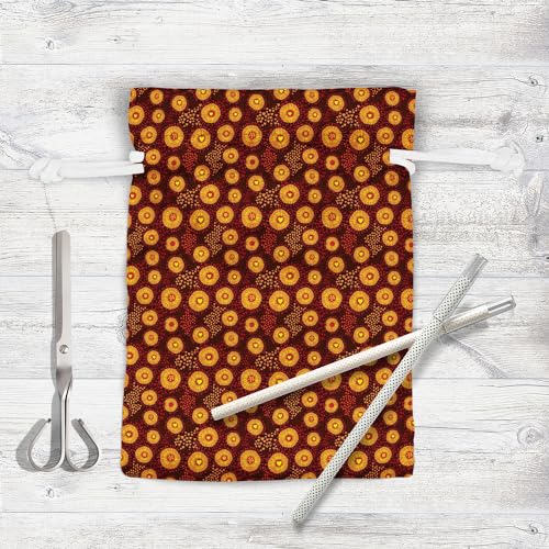 Image of ArtzFolio Psychedelic Art D1 | Pouch Wrist Potli Bag | Bag for Weddings & Casual Parties