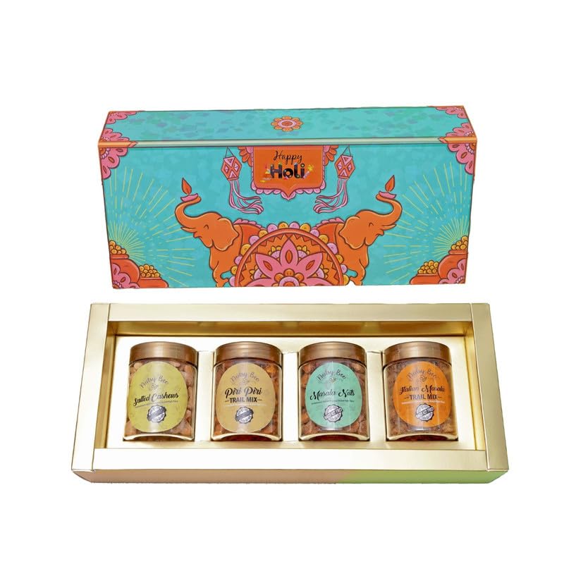 Image of VELVET FINE CHOCOLATES Festive Flavors Box| Holi Gift Hamper | Festival Gifting | Holi Gifts For Family & Friends | Birthday, Anniversary Gift'S | Wholesome Corporate Gifting